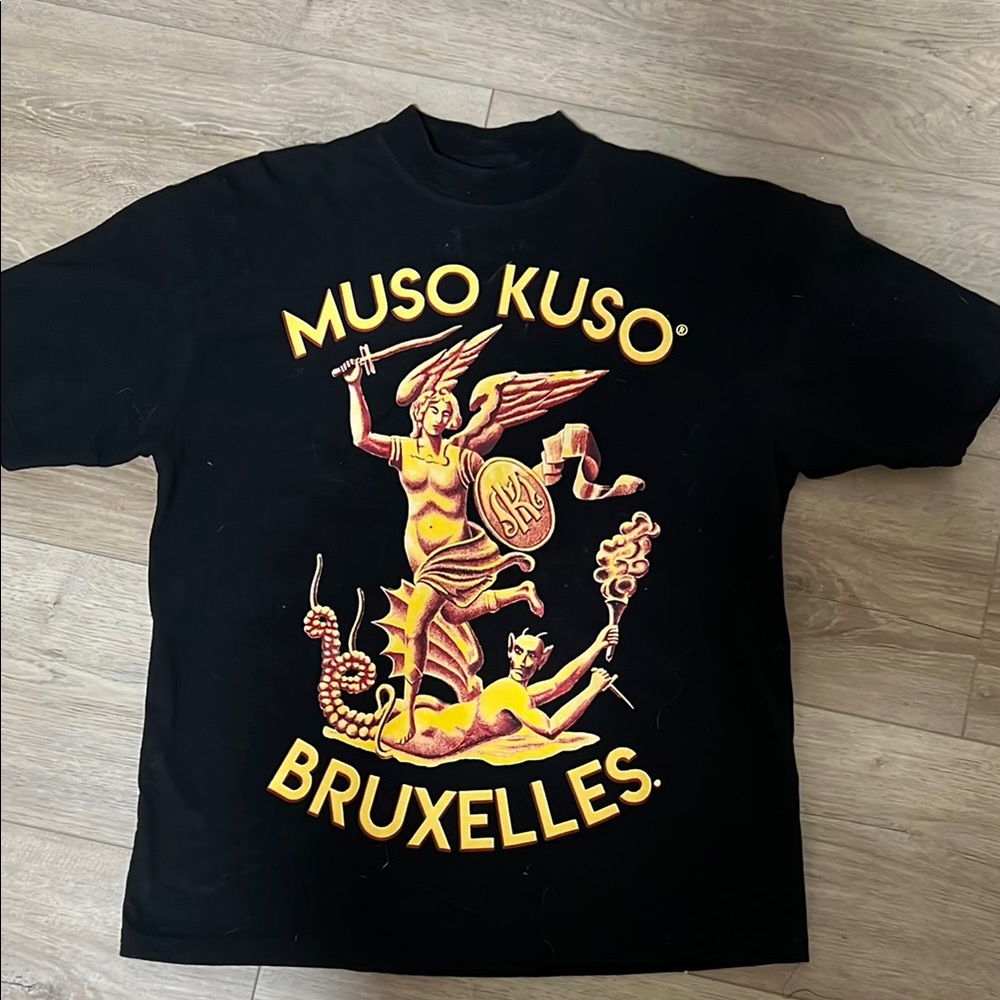 Muso Kuso Bruxelles Graphic T-Shirt Made in Italy L